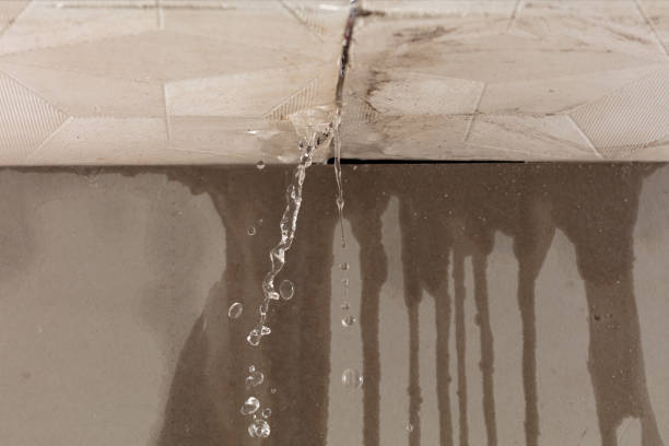 Professional Flood Damage Cleanup technician working in Faxon, PA